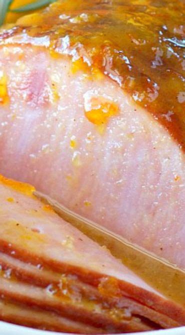 Easy Citrus Glazed Baked Ham Recipe Baked Ham Main Dish Recipes