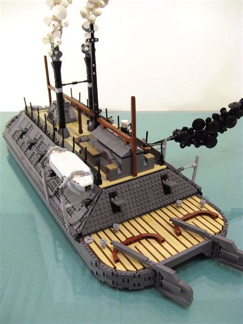 Uss Cairo Ironclad Gunship Flickr Photo Sharing Lego Universe