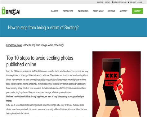 how to stop from being a victim of sexting