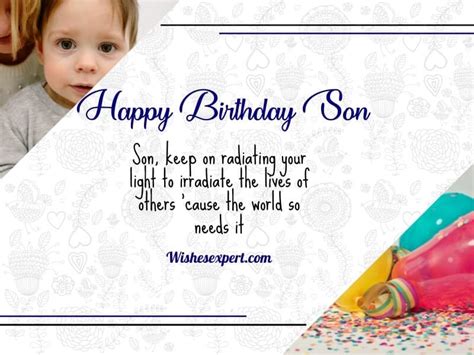 45 Perfect Birthday Wishes For Son From Mom