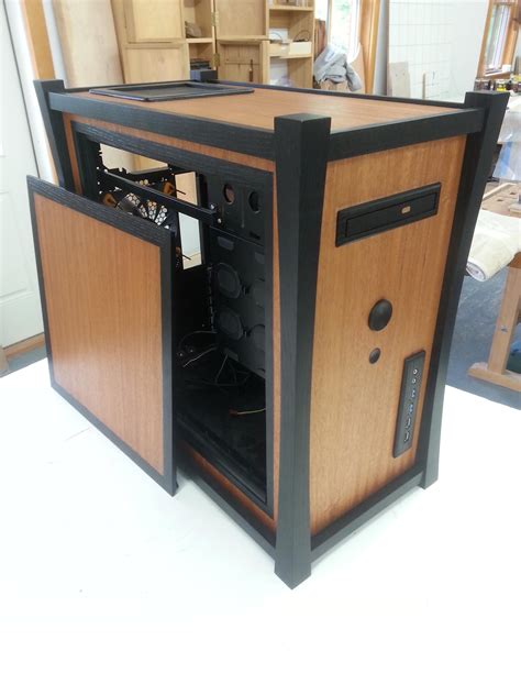 Handmade Wood Computer Case From A Redditor On Rwoodworking Wood