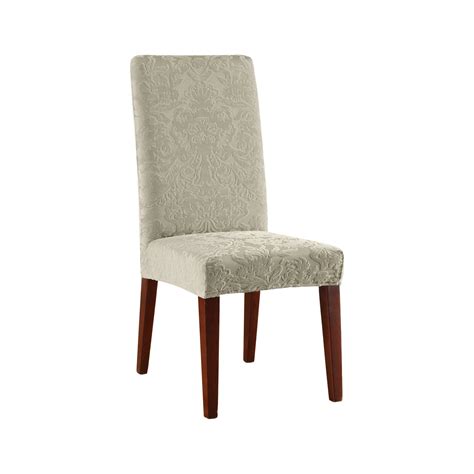 Sure Fit Stretch Jacquard Damask Dining Chair Slipcover And Reviews
