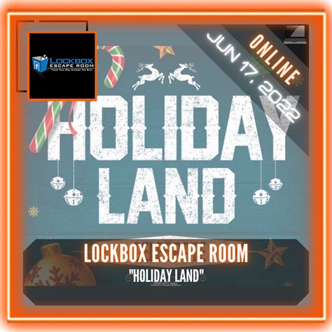 Lockbox Escape Room Holiday Land