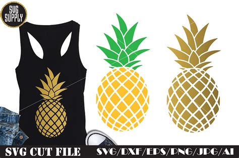 Free Pineapple Cut Svgsvg Files