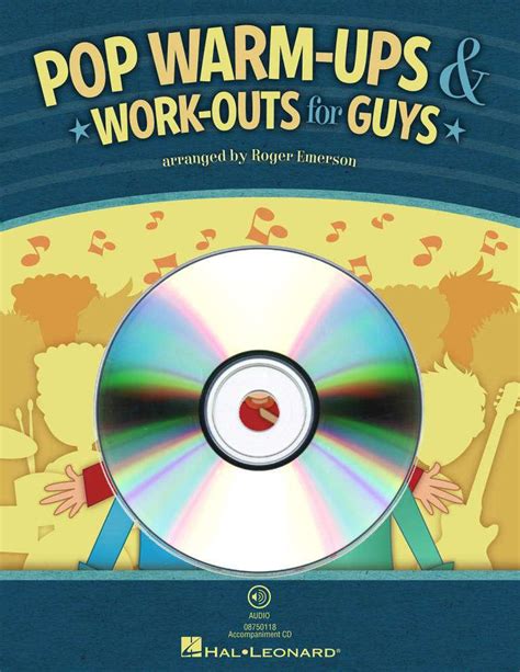 Hal Leonard Pop Warm Ups And Work Outs For Guys Emerson Accompaniment