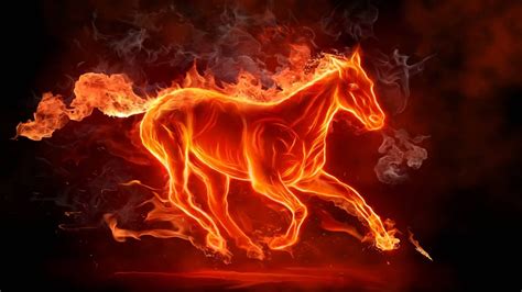 Fire Horse Animated Wallpaper Youtube