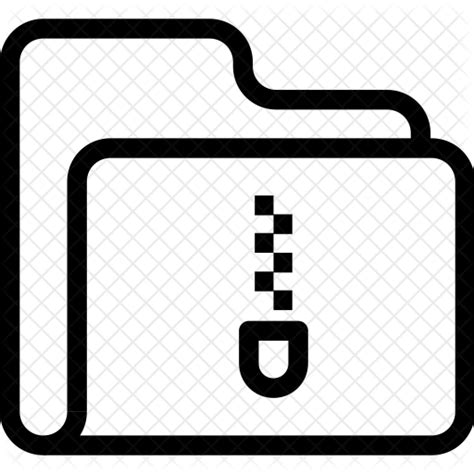 Zip Folder Icon 137968 Free Icons Library