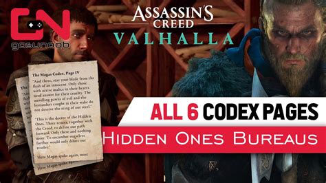 Ac Valhalla Codex Pages Hidden Bureau Locations Hidden One S Armor