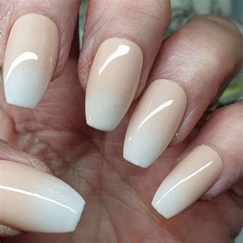 Baby Boomer Nude Ombre Nails Press On Nails False Nails Faux Etsy