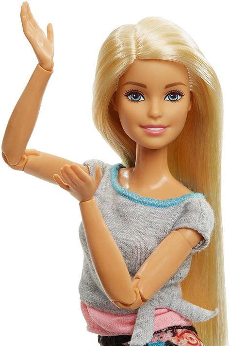 Amazon Barbie Made To Move Doll Blonde Toys Games