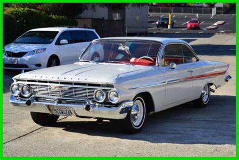 Restored Numbers Matching 1961 Chevy Impala Sport Coupe Bubble Top 3484 Speed For Sale Photos