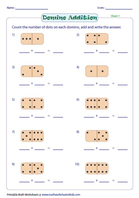 Addition With Pictures Worksheets