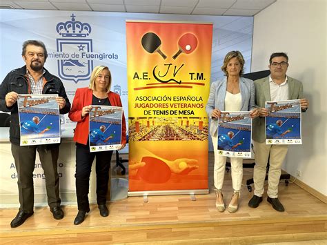 la asociación española de veteranos de tenis de mesa elige fuengirola para celebrar su torneo