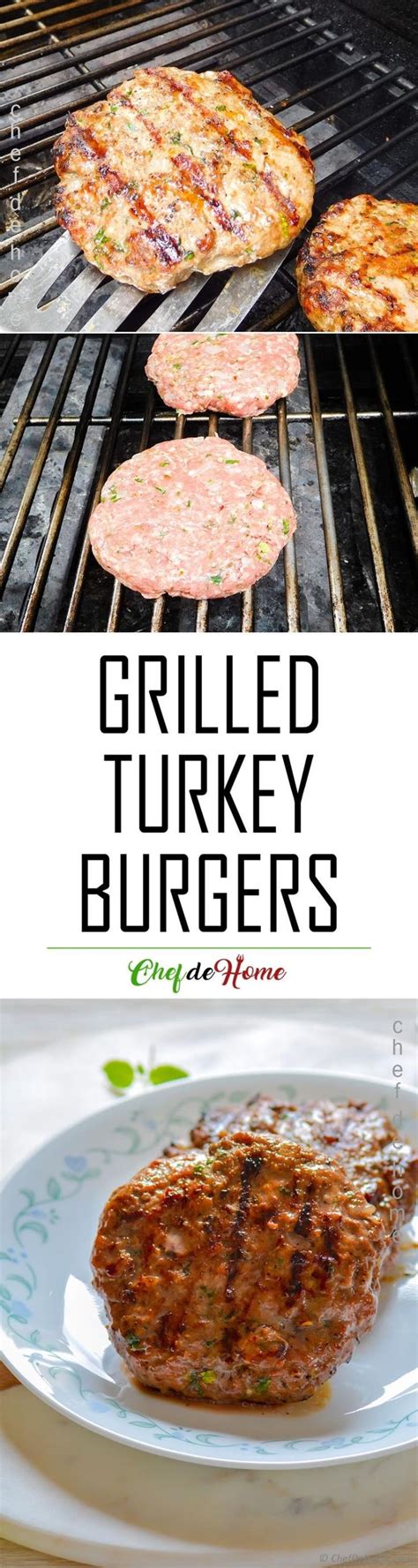 How To Make Grilled Turkey Burgers Grilled Turkey Burgers Turkey