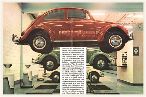 1962 Volkswagen Beetle Brochure Volkswagen Beetle Beetle Volkswagen