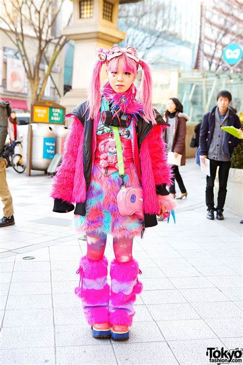 pink harajuku style w takuya angel galaxxxy super lovers and listen flavor tokyo fashion