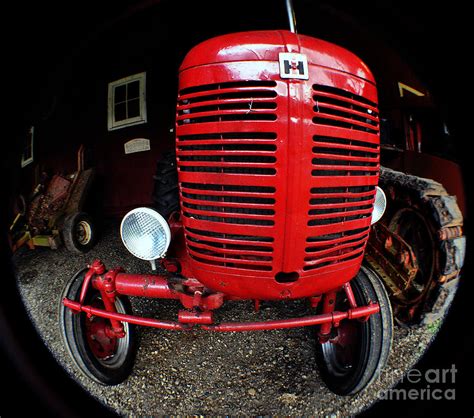 Old International Harvester Tractor Photograph By Clayton Bruster