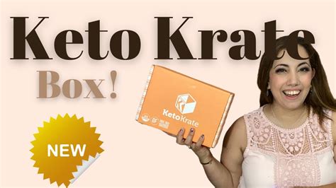 New Keto Krate Subscription Box Unboxing Youtube