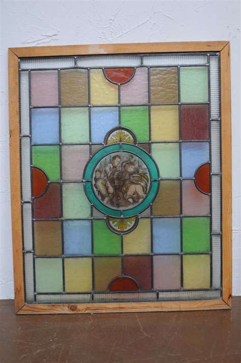 Pair Of Erotic Stained Glass Windows At StDibs Bottle Glass Windows