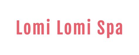 Account Lomi Lomi Spa