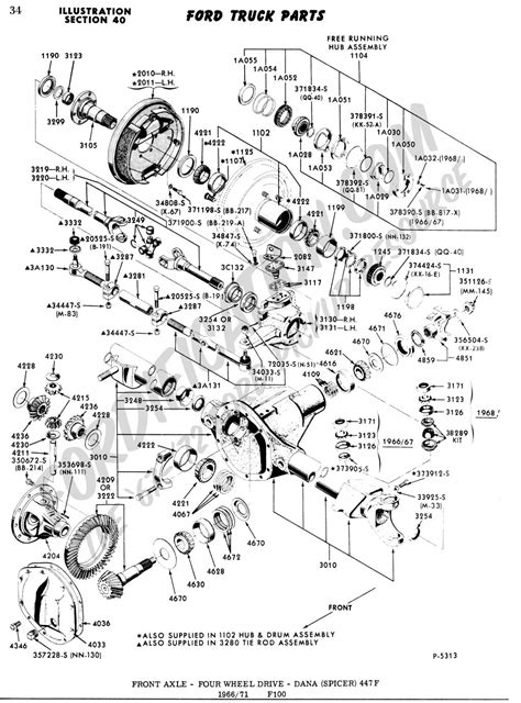 46 Super Duty Ford F250 Front Axle Parts Diagram Fawziaahleen