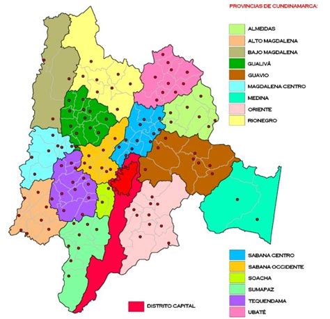 División Administrativa Cundinamarca