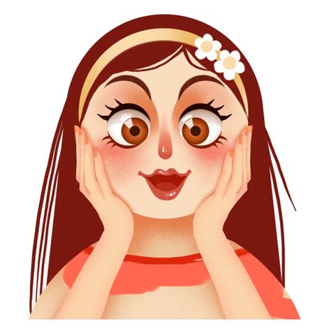 Vector Surprised Woman Png Hd Png Mart