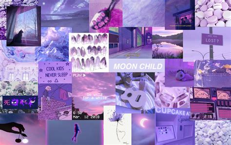 Collage, poster, advertisement, wall, design, minimal, decor. #purple #collage #wallpaper | Aesthetic desktop wallpaper, Cute laptop wallpaper, Computer ...