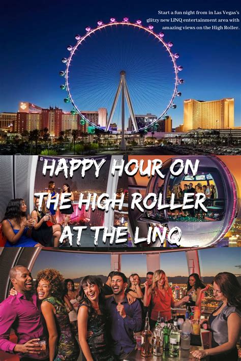 Experience Happy Hour On The High Roller In Las Vegas