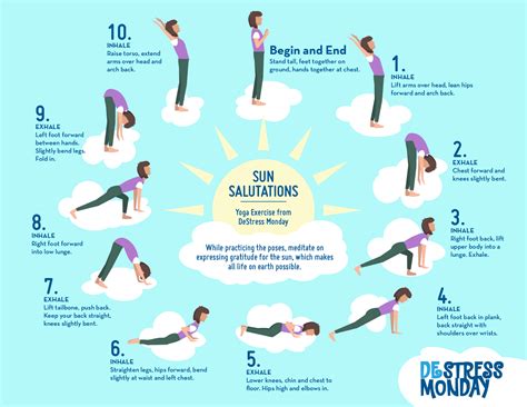 Yoga Exercises In The Sun Infographic Visualistan