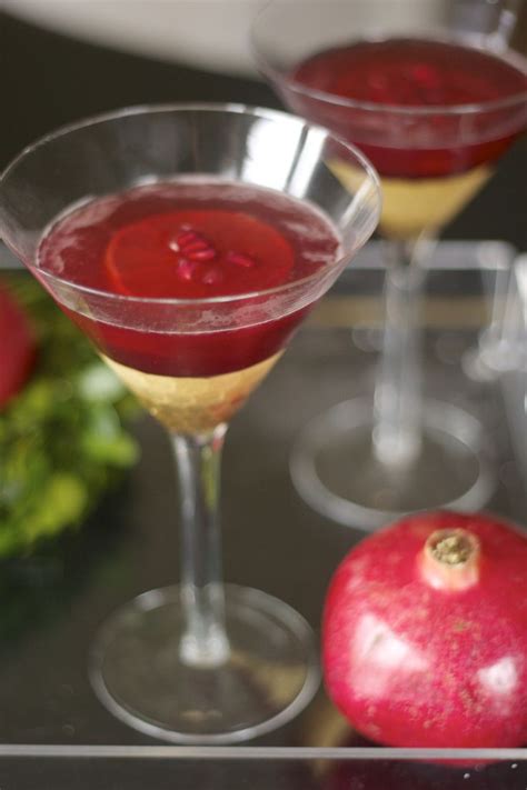 Some of these bourbon cocktail recipes may. Christmas Cocktail: Pomegranate Bourbon Martini. Delicious ...