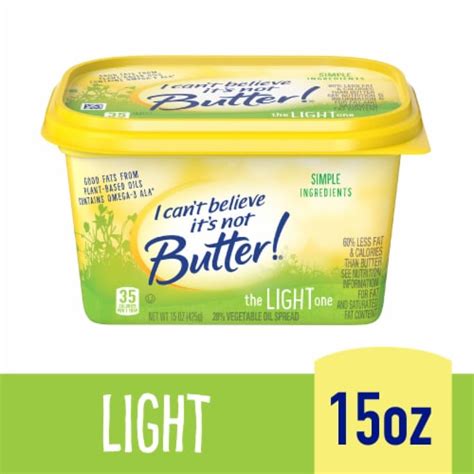 I Cant Believe Its Not Butter Light Spread Oz Marianos