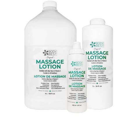 Massage Oils Creams Lotions And Gels Body Best