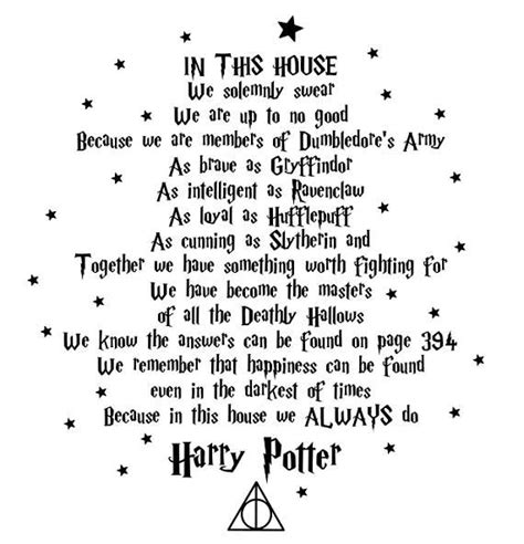 In This House Harry Potter Svg In This House Svg Harry