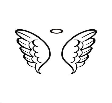 Angel Wings Drawing Free Download On Clipartmag
