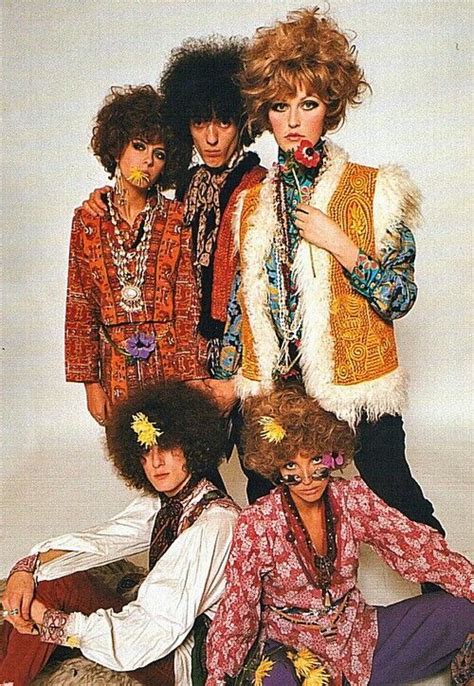 Hippie Chic Hippie Flowers Psychedelic Fashion 1960s Fashion