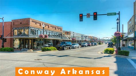 Conway Arkansas Map