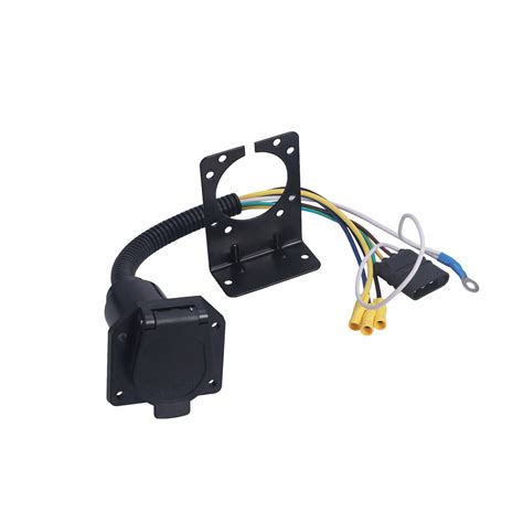 This wire meets sae j1128 specifications for the transportation industry. Multi tow Trailer Adapter Kit Wiring Connector with Socket Connector Mounting Bracket for car ...