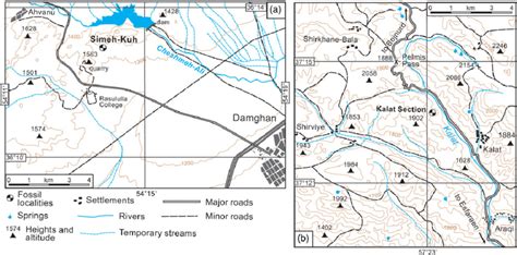Colour Online Geographical Sketch Maps Showing Position Of The
