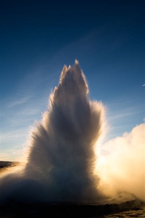 Photographing An Erupting Geyser Nature Photography Articles And Tutorials