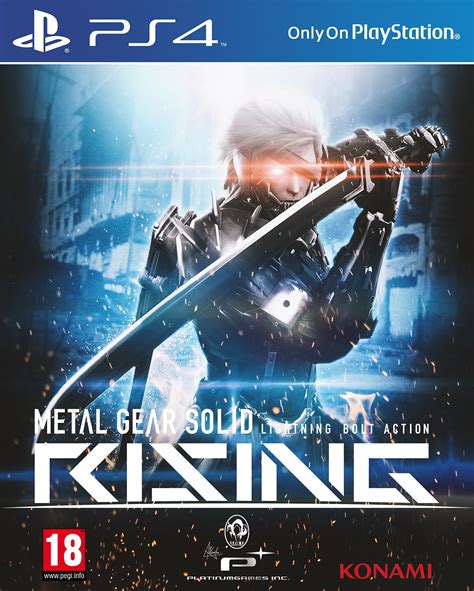 Metal Gear Solid Rising Playstation 4 Box Art Cover By Visutox