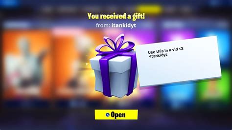 NEW GIFTING SYSTEM IS NOW LIVE How To Gift Skins In Fortnite YouTube