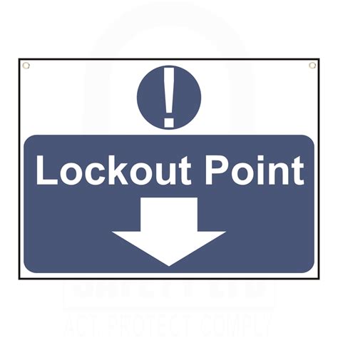 Lockout Uk Lockout Signs And Labels