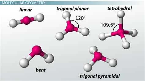 Vsepr Theory Chart And Model Video And Lesson Transcript