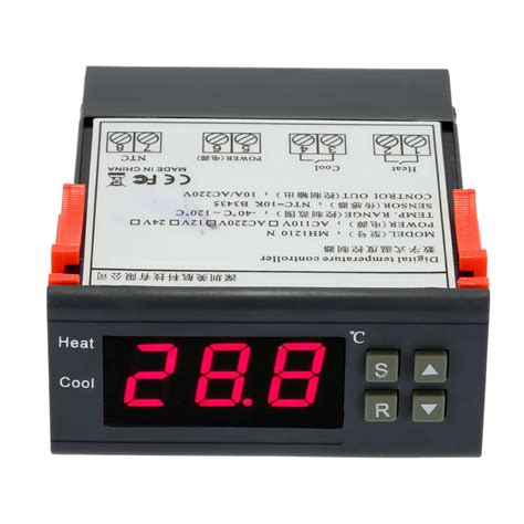 10a 220v Digital Thermostat Thermal Regulator Temperature Controller