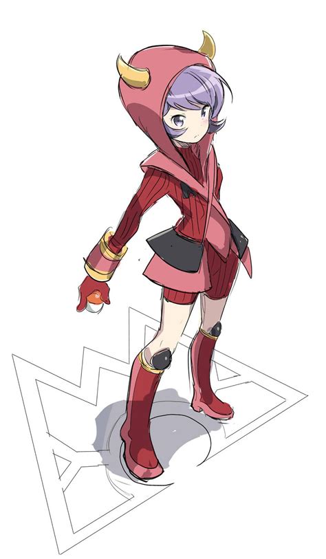 Team Magma Admin Courtney Pokemon Characters Pokemon Waifu Sexy Pokemon