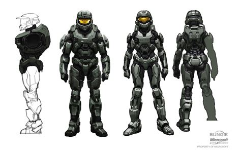 Halo Reach Armor Concept Art