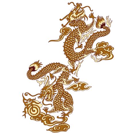 Chinese dragon is a totally free png image with transparent background and its resolution is 2263x2298. China Chinese dragon - Golden Chinese wind dragon material ...