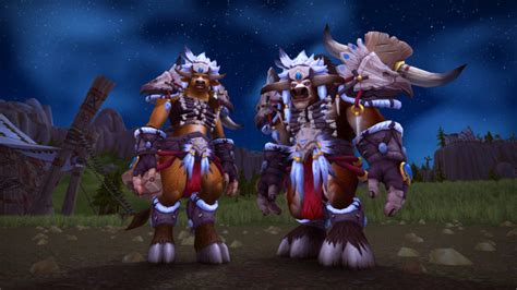 World Of Warcraft Previews Gnome And Tauren Heritage Armor Sets Coming