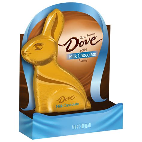 Dove Solid Milk Chocolate Bunny Easter Candy 45 Oz
